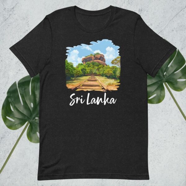 Unisex t-shirt with Sigiriya – Sri Lanka | Bella + Canvas 3001